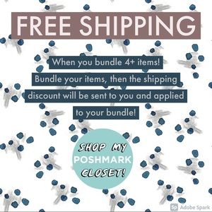 FREE SHIPPING ON 4+ BUNDLES